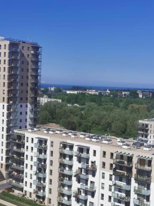Urocze Kondominium Z Widokiem Na Morze غدانسك المظهر الخارجي الصورة
