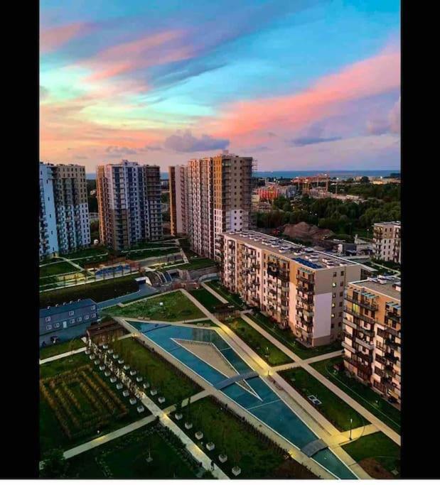 Urocze Kondominium Z Widokiem Na Morze غدانسك المظهر الخارجي الصورة